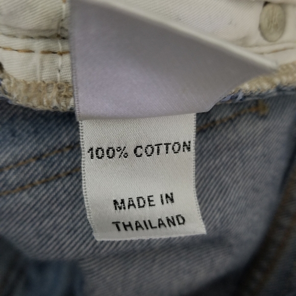 Lovers Friends Mini Skirt Elijah Cut Out Denim 26 - Picture 15 of 16